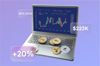 Rappresentazione visiva del sistema di trading automatico basato su AI presente su Risparmio